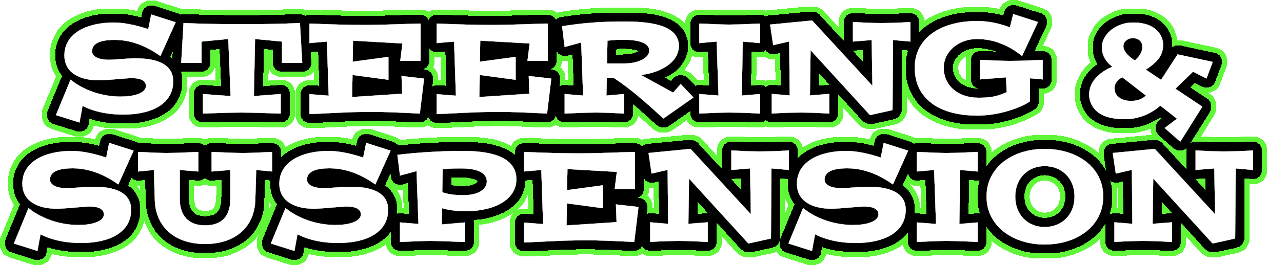 Steering and suspension components